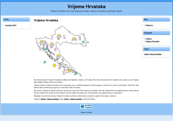 www.vrijeme-hrvatska.com