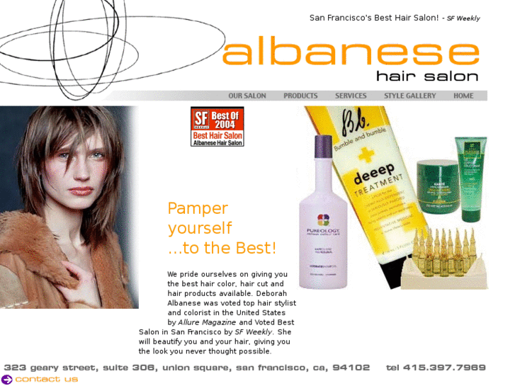 www.albanesehairsalon.com