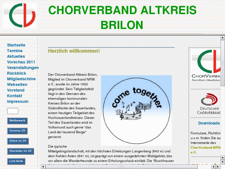 www.chorverband-altkreis-brilon.de