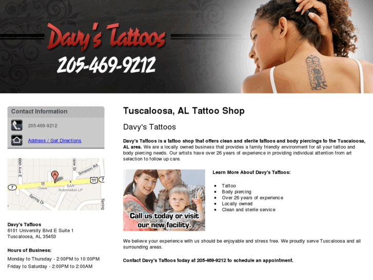 www.davysprofessionaltattoos.com