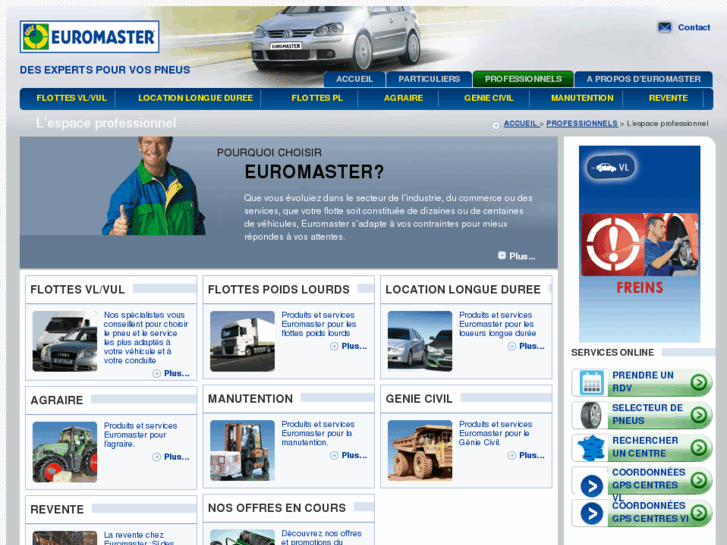 www.euromaster-professionnels.fr