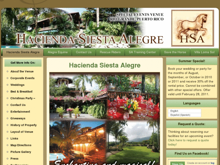 www.haciendasiestaalegre.com