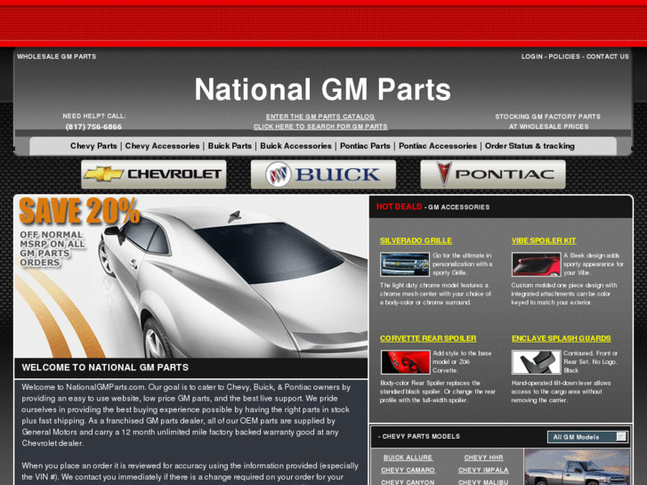 www.nationalgmparts.com