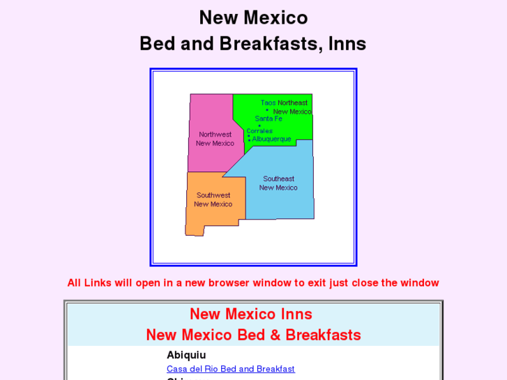 www.newmexico-bedandbreakfast.com