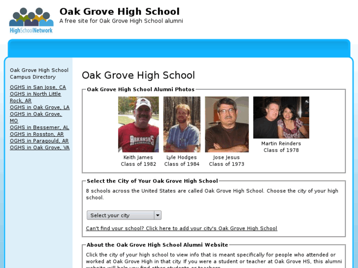 www.oakgrovehighschool.net