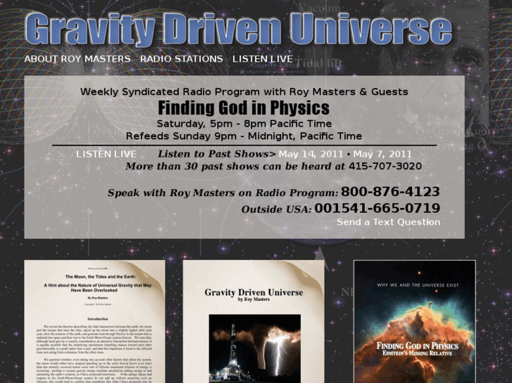 www.thegravitydrivenuniverse.com