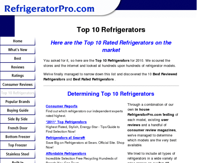 www.top10refrigerators.com