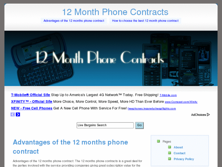 www.12monthphonecontracts.com