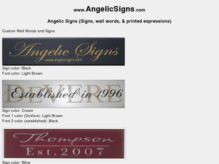 www.angelicsigns.com