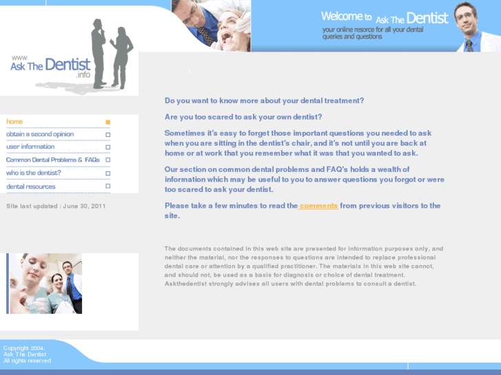 www.askthedentist.info