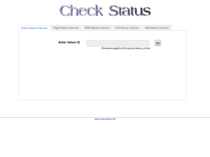 www.check-status.net