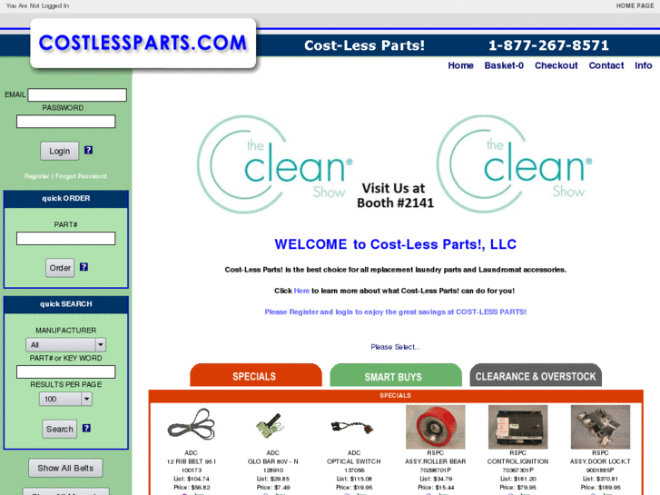 www.costlessparts.com