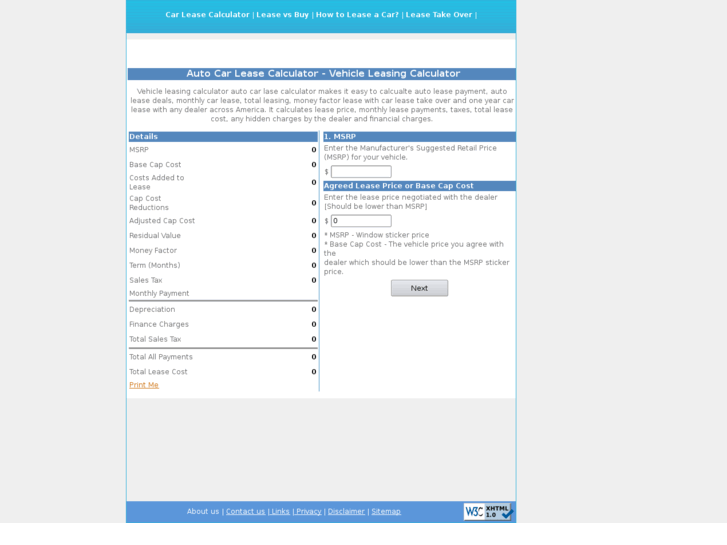 www.easycarleasecalculator.com