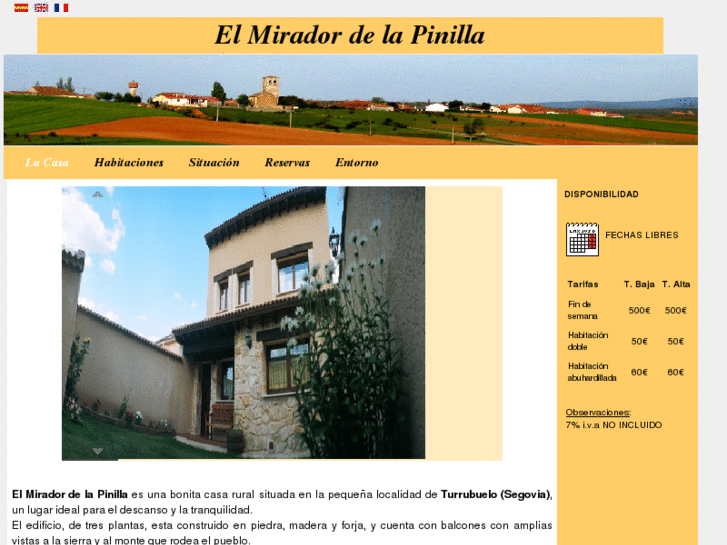 www.elmiradordelapinilla.es