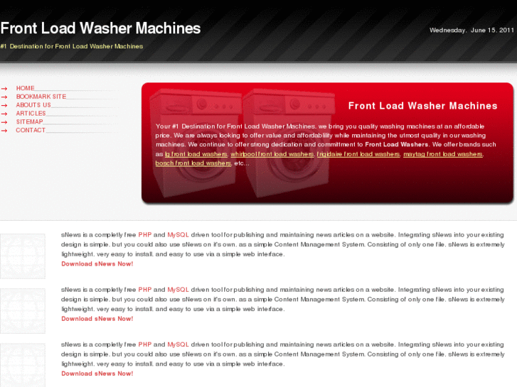 www.frontloadwashermachines.com