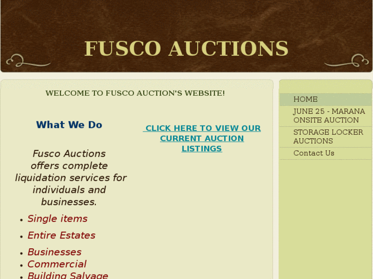 www.fuscoauctions.net