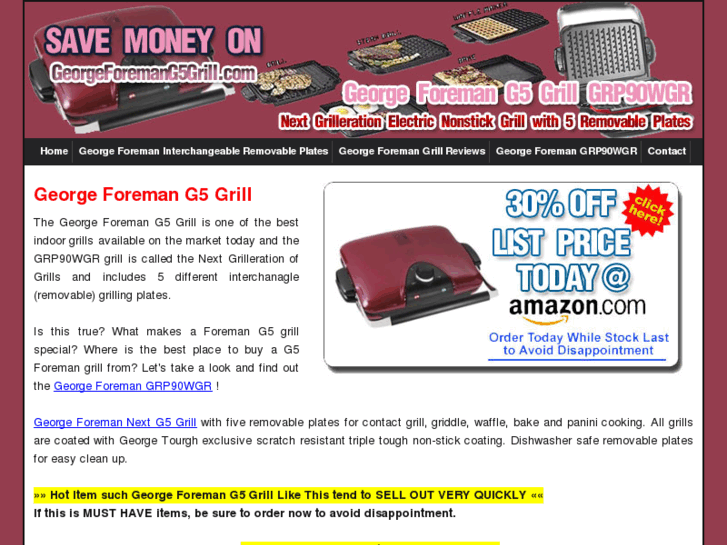 www.georgeforemang5grill.com