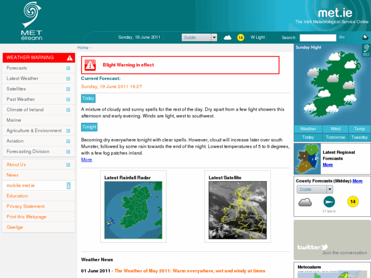 www.meteireann.ie