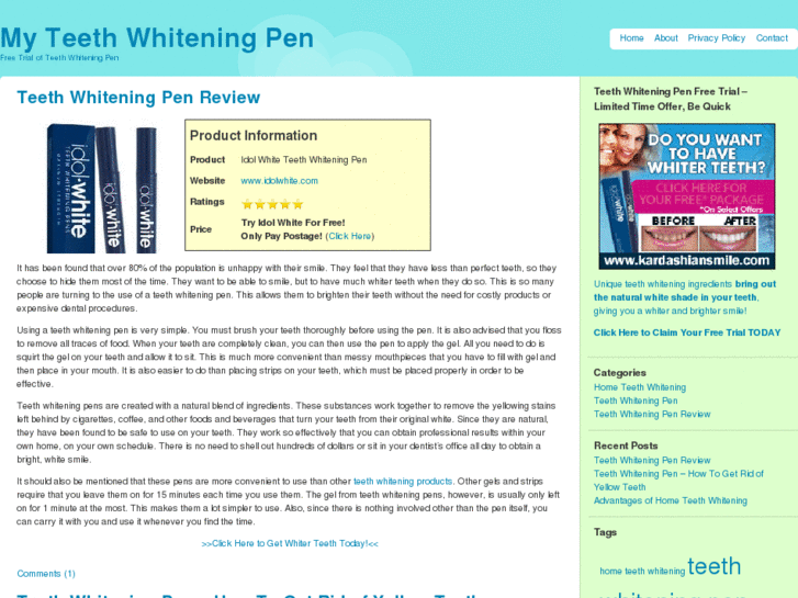 www.myteethwhiteningpen.com