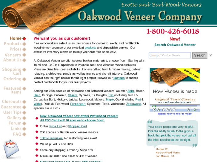 www.oakwoodveneer.com