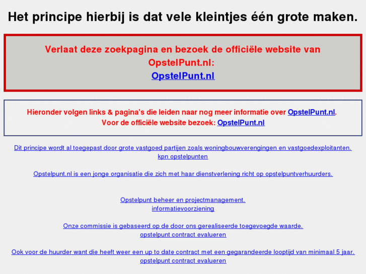 www.opstelpunt.net