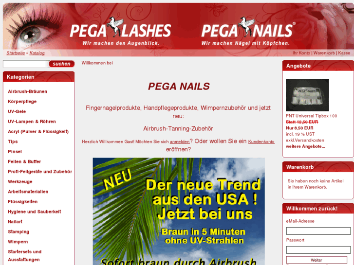 www.peganails.de