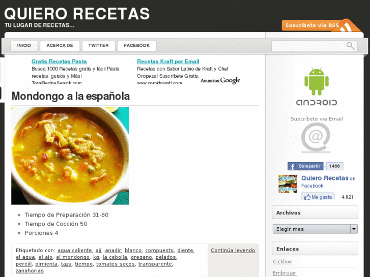 www.quierorecetas.com