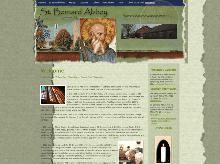 www.stbernardabbey.com