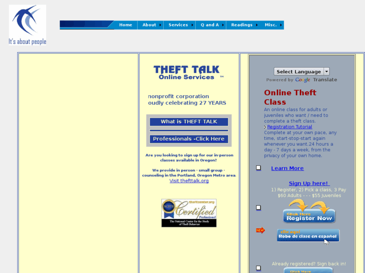 www.theft-talk.com