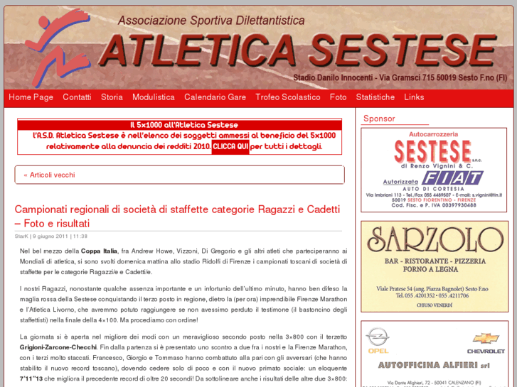 www.atleticasestese.it