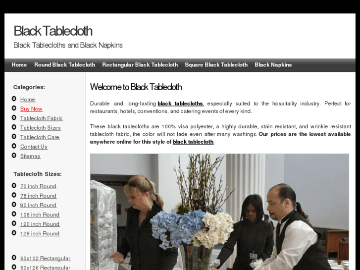 www.black-tablecloth.com