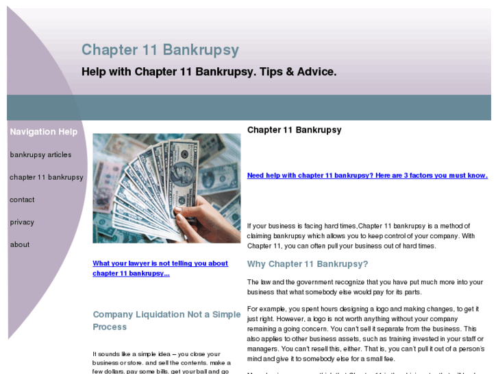 www.chapter11bankrupsy.com