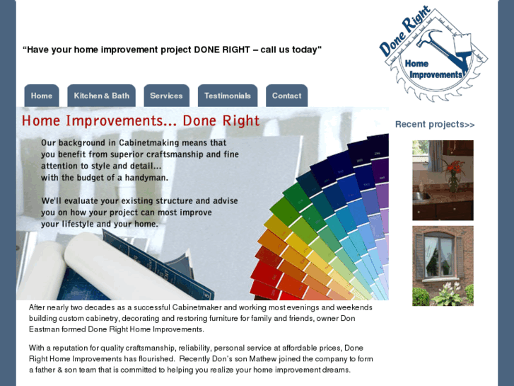 www.donerighthomeimprovements.com