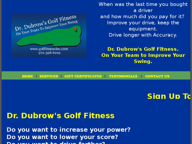 www.drdubrowsgolffitness.com