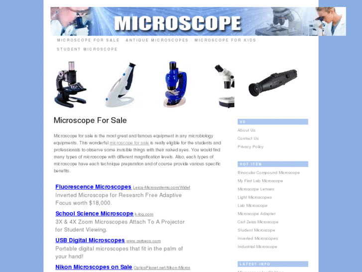 www.microscopeforsale.org