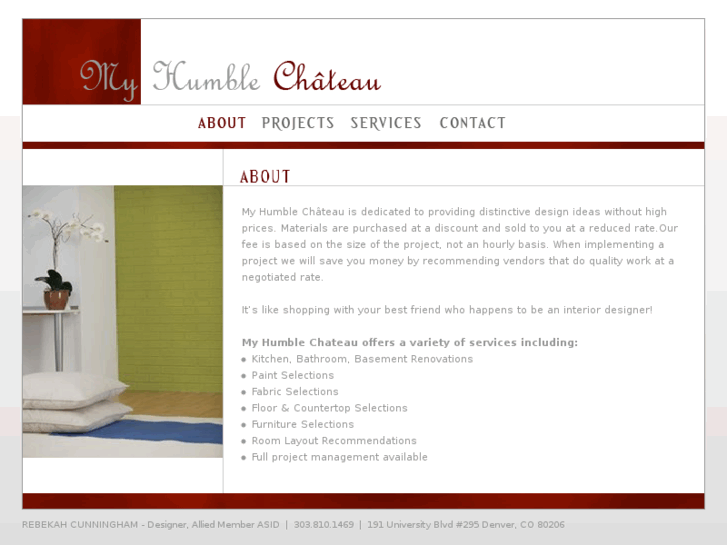 www.myhumblechateau.com