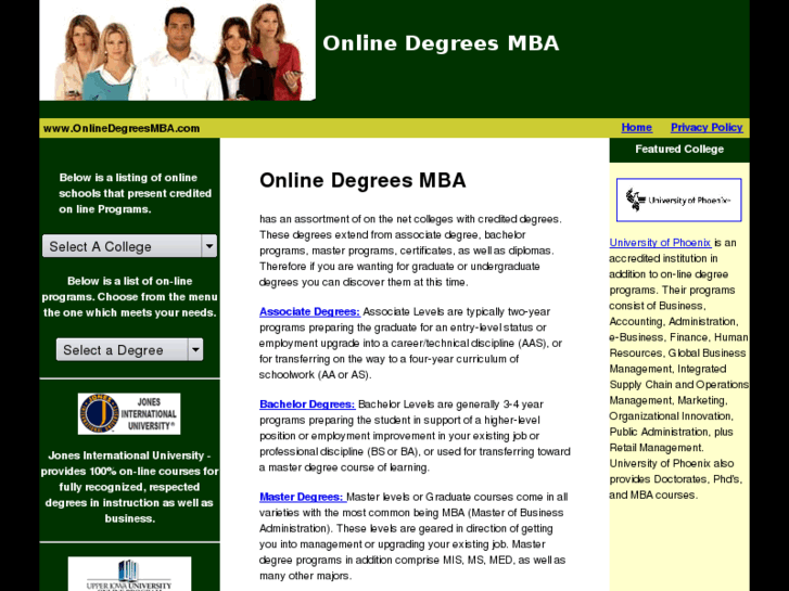 www.onlinedegreesmba.com