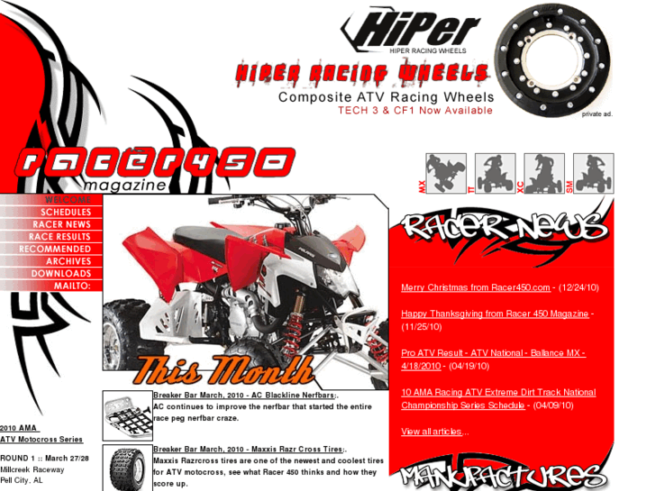 www.racer450.com