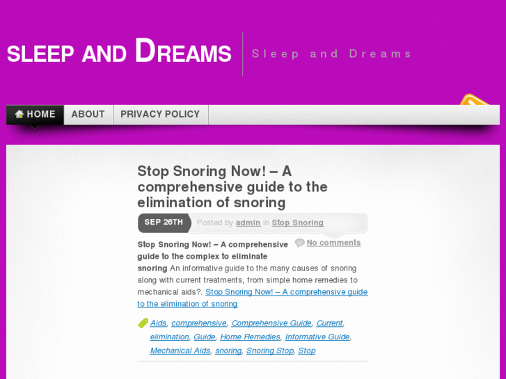 www.sleepanddreaming.com