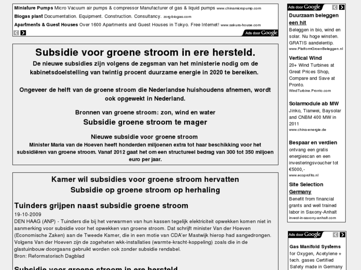 www.subsidiegroenestroom.nl