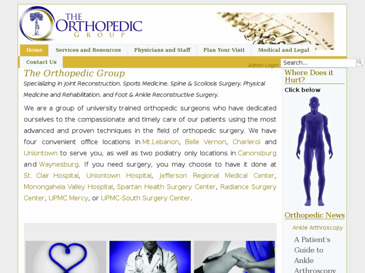 www.theorthopedicgroup.com