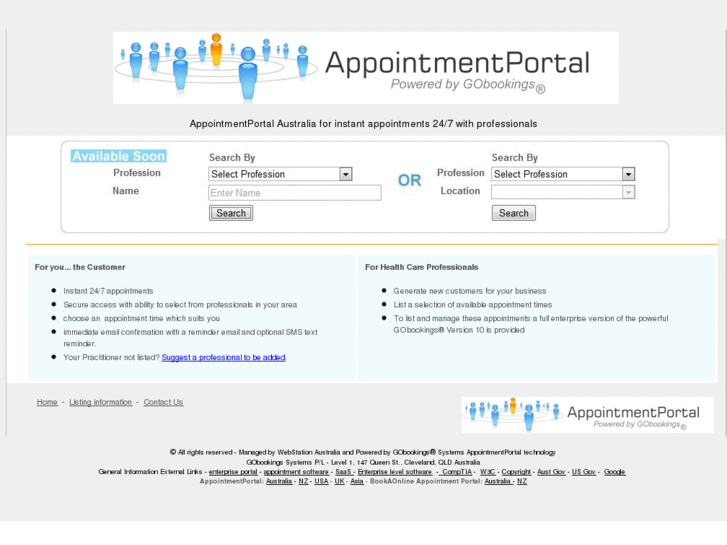 www.appointmentportal.com.au