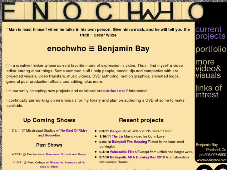 www.enochwho.info