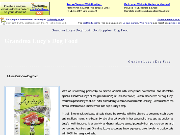 www.grandmalucysdogfood.com