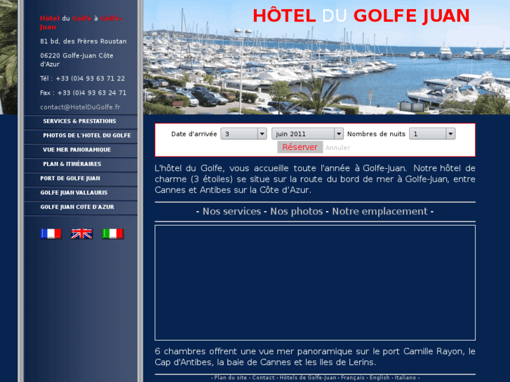 www.hoteldugolfe.fr