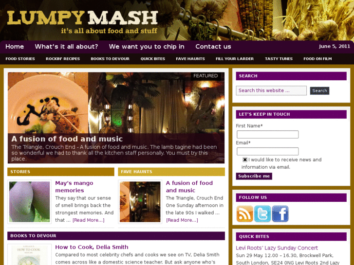 www.lumpymash.com