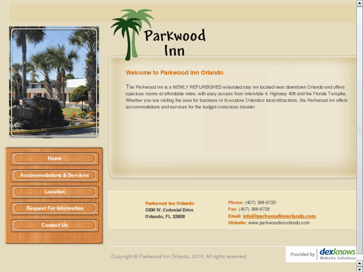 www.parkwoodinnorlando.com