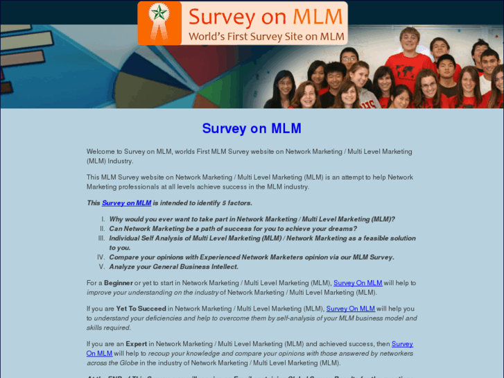 www.surveyonmlm.com