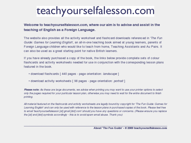 www.teachyourselfalesson.com