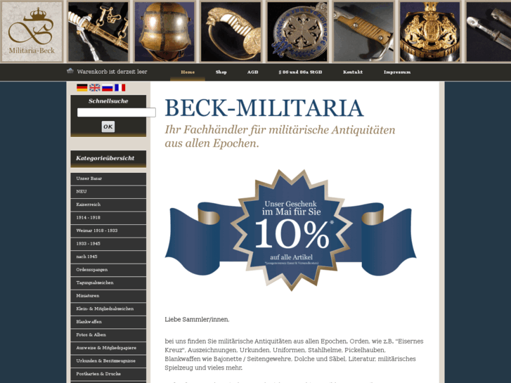 www.beck-militaria.de